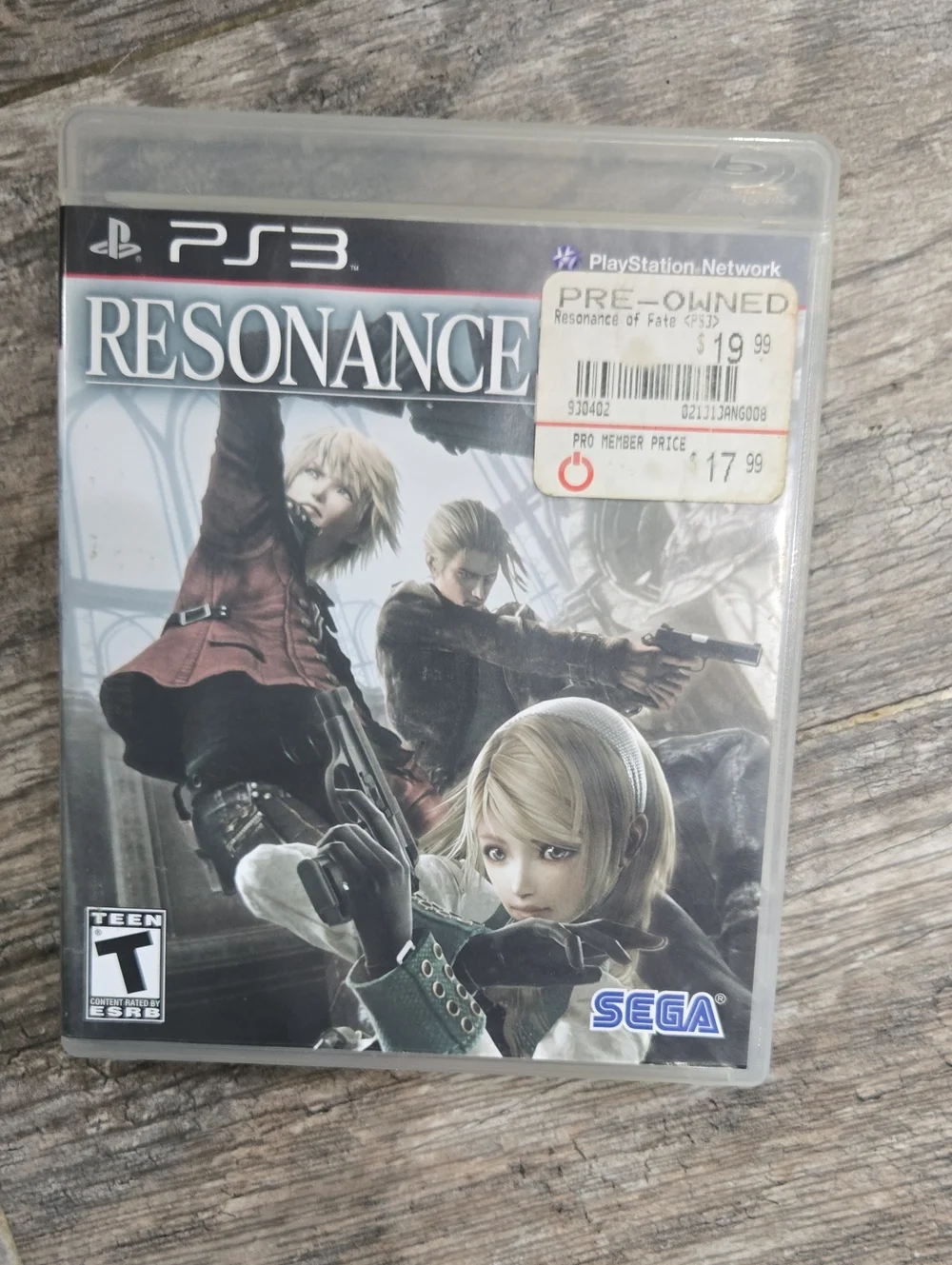Resonance of Fate (Sony PlayStation 3, PS3, 2010) JRPG Sega Tested